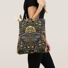 Drottning beo-trädgård / embroidery passementerie  tygkasse