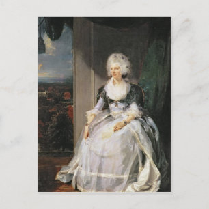 drottning Charlotte, 1789-90, George III:s fru Vykort