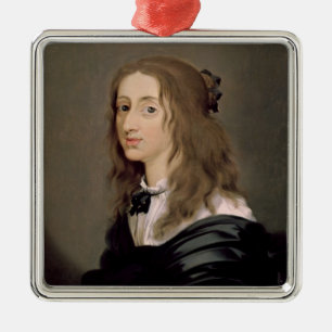 Drottning Christina av sverigen 1652 Julgransprydnad Metall