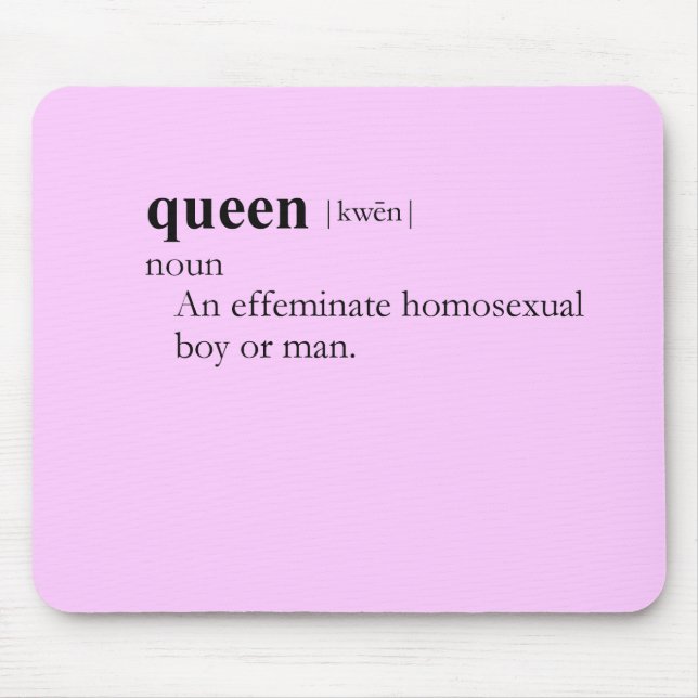 DROTTNING (definition) Musmatta (Framsidan)