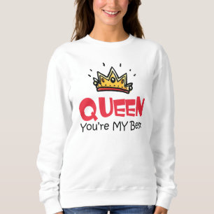 Drottning du är min bästa t shirt