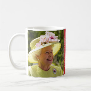 Drottning Elizabeth av England Kaffemugg