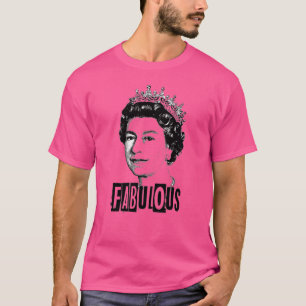 drottning Elizabeth - Fabulous drottning t manar,  T Shirt