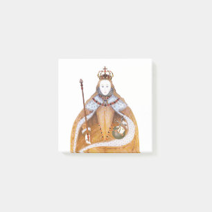 drottning Elizabeth I - historisk illustration Post-it Block