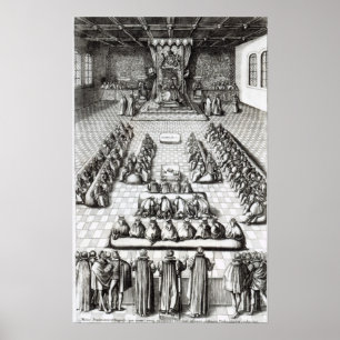 drottning Elizabeth I i parlamentet Poster