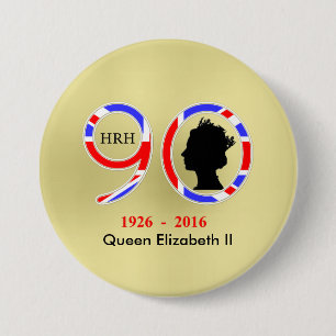 Drottning Elizabeth II av England den 90:e Knapp