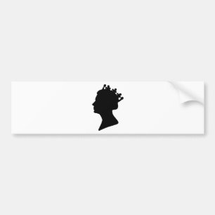 Drottning Elizabeth II Bildekal