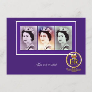 drottning Elizabeth II Inbjudningar