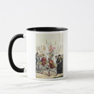 Drottning Elizabeth mig (1530-1603) som samlar Mugg