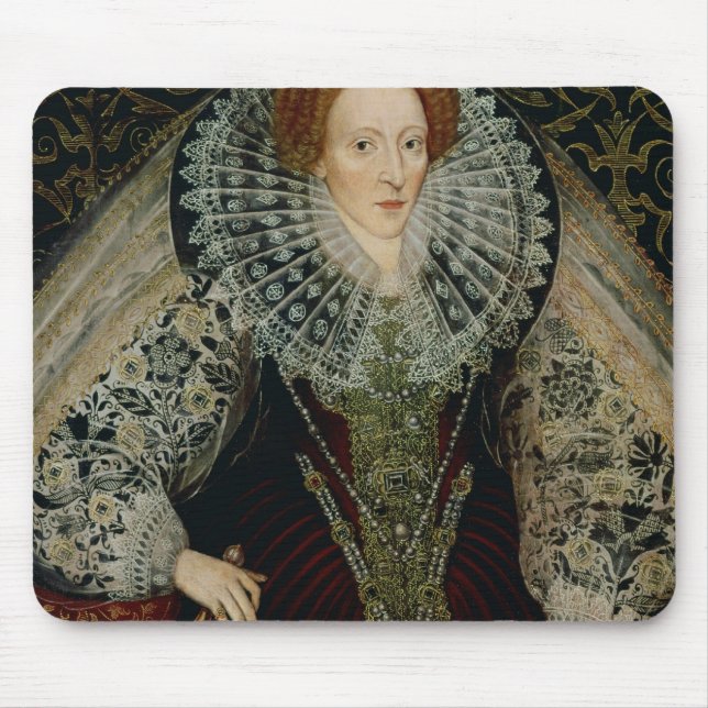 Drottning Elizabeth mig, c.1585-90 Musmatta (Framsidan)