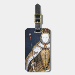 Drottning Elizabeth mig: Coronation Bagagebricka