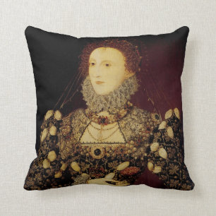 Drottning Elizabeth mig Kudde