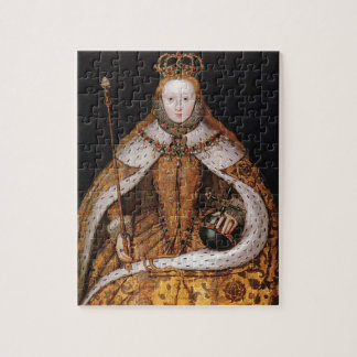 Drottning Elizabeth mig Pussel