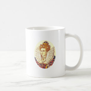 Drottning Elizabeth mig, QE1, första Kaffemugg