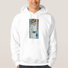 Drottning Elizabeth på Paddington Station Hoodie