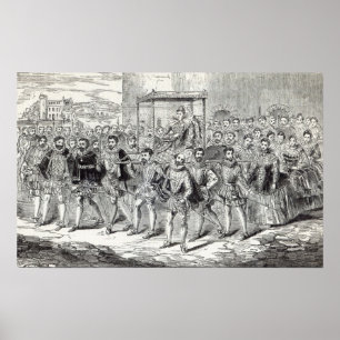 drottning Elizabeth Poster