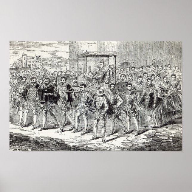 drottning Elizabeth Poster (Framsidan)