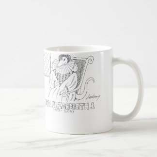 Drottning Elizardbeth 1 Kaffemugg