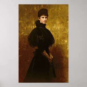 Drottning Erzsebet Poster