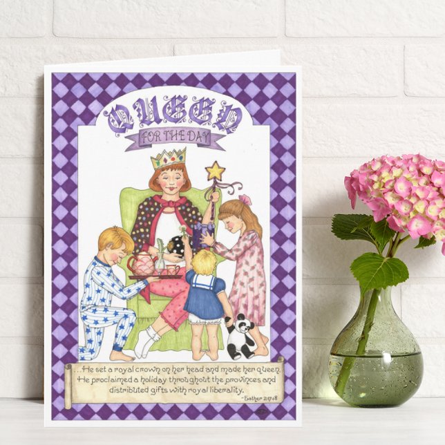 Drottning för dagen Mors dag Card Kort (Skapare uppladdad)