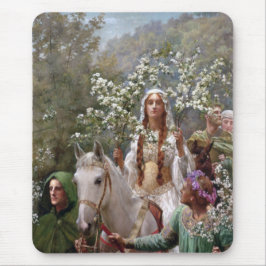 Drottning Guineveres Majfirande (av John Collier) Musmatta