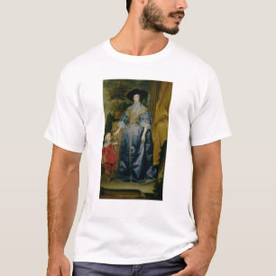 Drottning Henrietta Maria och henne som är dvärg- Tee Shirt