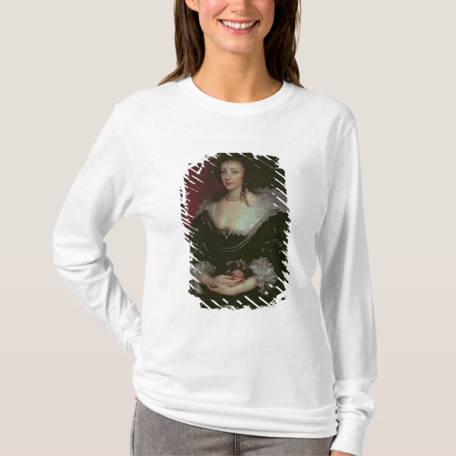 Drottning Henrietta Maria Tee Shirt (Framsida)