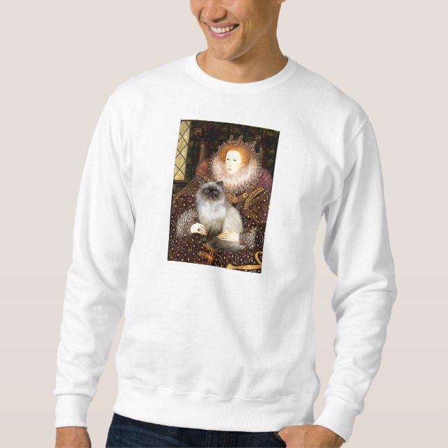 Drottning- Himalayakat 7 Sweatshirt (Framsida)