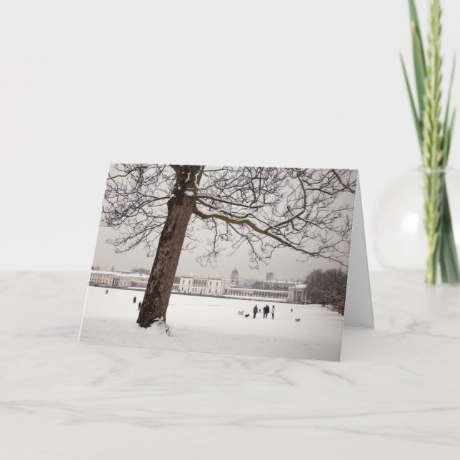 Drottning hus, Greenwich Helgkort (Framsida)