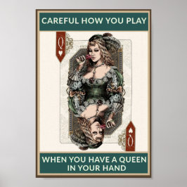 Drottning i din hand poster