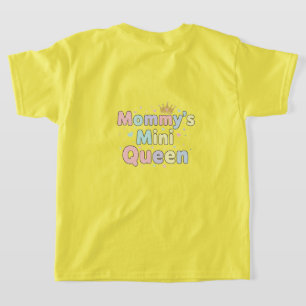 Drottning i gult t shirt