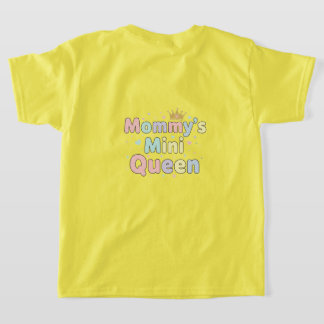 Drottning i gult t shirt