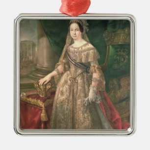 Drottning Isabella II 1843 Julgransprydnad Metall