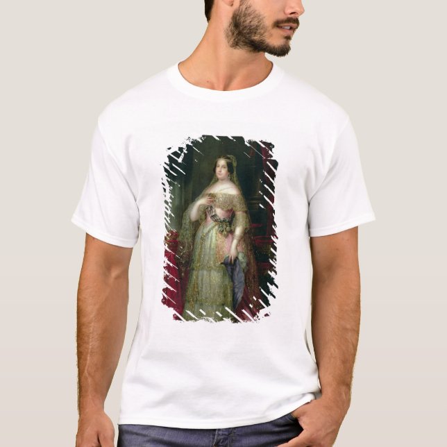 Drottning Isabella II av Spanien T-shirt (Framsida)