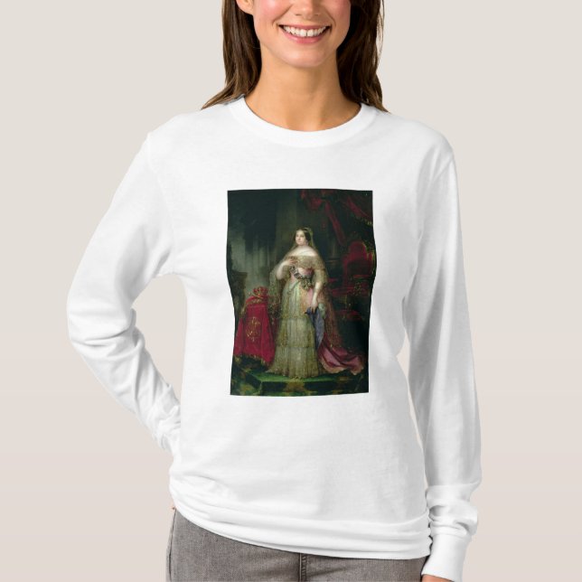 Drottning Isabella II av Spanien Tee Shirt (Framsida)