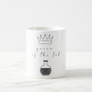 "drottning kaffe av för labbet"/teamugg kaffemugg
