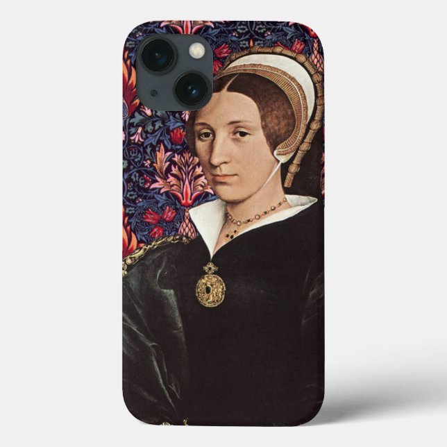 Drottning Katherine Howard - Porträtt vykort (Baksida)