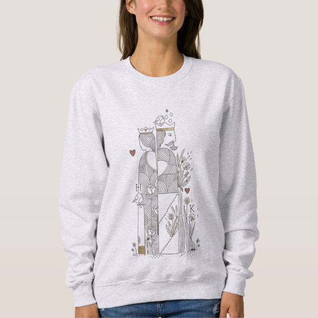 Drottning+Kung T Shirt (Framsida)