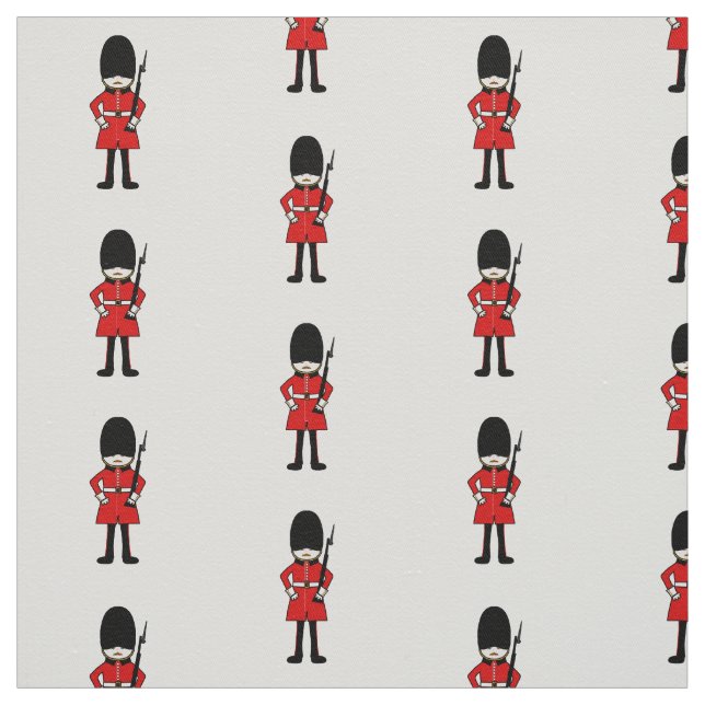 Drottning kungliga vakt tyg (Provkarta)