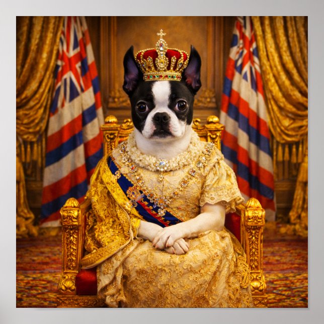 "Drottning Luna" Poster (Framsidan)