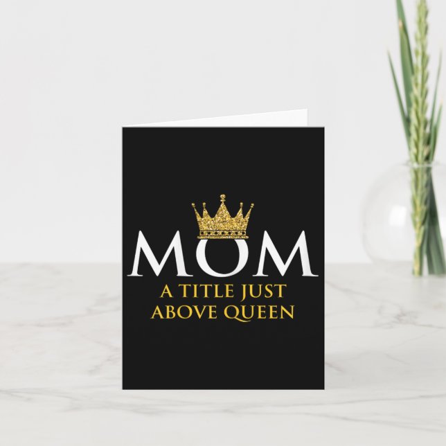 Drottning Mamma Mamma Mormor Föräldrar Mors  Kort (Framsida)