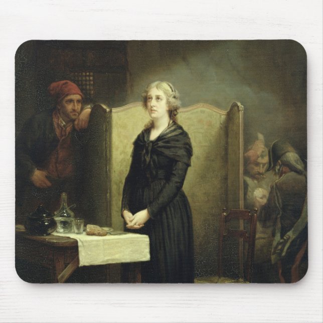 Drottning Marie Antoinette i Conciergerien Musmatta (Framsidan)