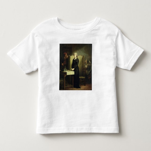 Drottning Marie Antoinette i Conciergerien T Shirt (Framsida)