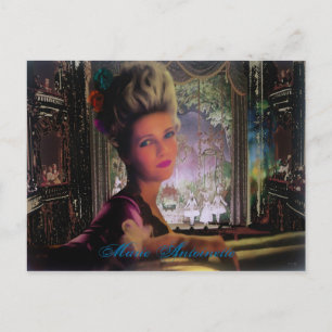 Drottning Marie Antoinette II ~ vykort