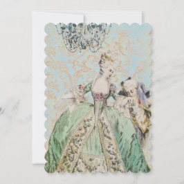 Drottning Marie Antoinette - inbjudningar/OSA Inbjudningar