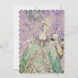 Drottning Marie Antoinette - Inbjudningar / RSVP