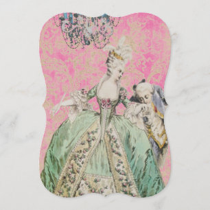 Drottning Marie Antoinette - Inbjudningar / RSVP