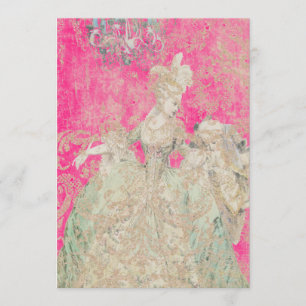 Drottning Marie Antoinette - Inbjudningar / RSVP