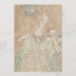 Drottning Marie Antoinette - Inbjudningar / RSVP
