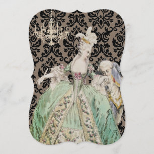 Drottning Marie Antoinette - Inbjudningar / RSVP